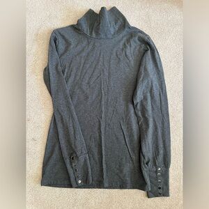 Synergy Organic Clothing Gray Long Sleeve Top